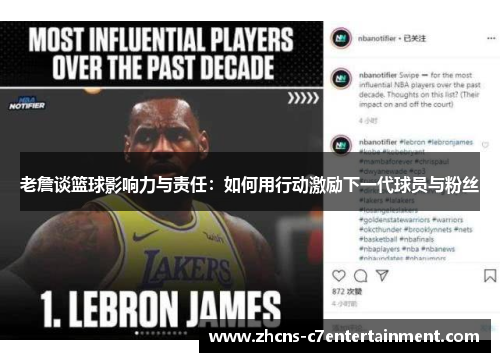 老詹谈篮球影响力与责任：如何用行动激励下一代球员与粉丝